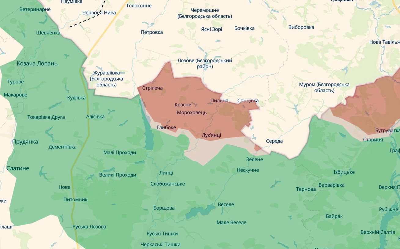 В районі Липців та Стрілечої тривають позиційні бої: окупанти б’ють дронами на порталі Gromada Group