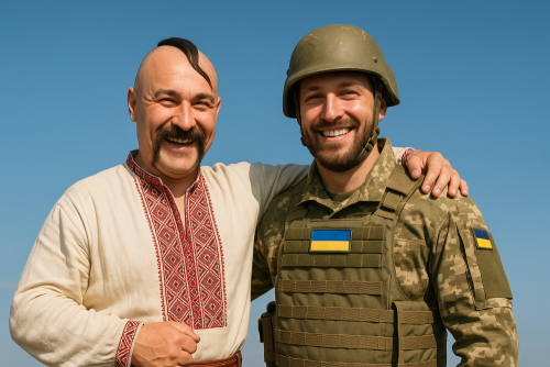 Celebrating October 1: Ukrainian Defenders Through Time at the Gromada Group Media