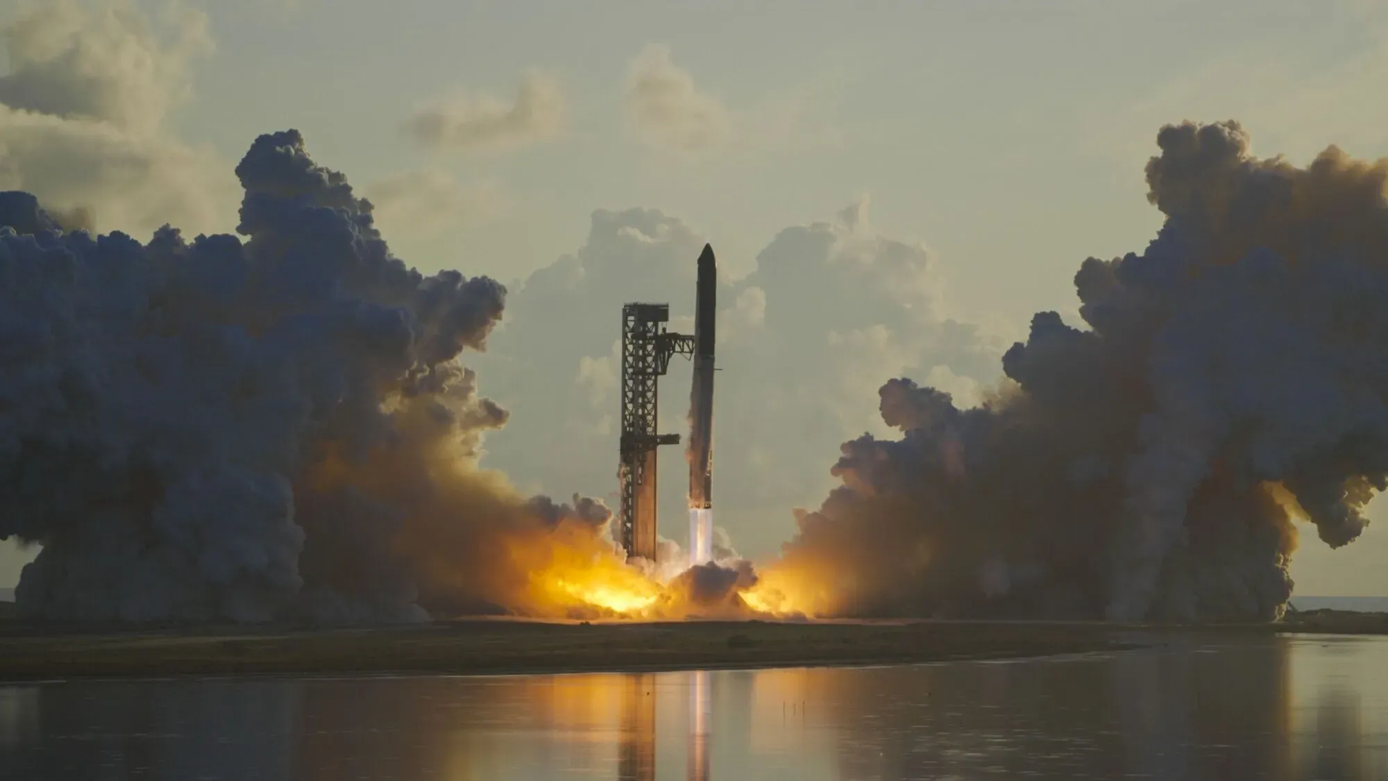 Старт місії з Техасу Джерело: x/SpaceX Starship компанії SpaceX уперше успішно вийшов на орбіту Землі та вивів 26 супутників Starlink (ВІДЕО) на порталі Gromada Group