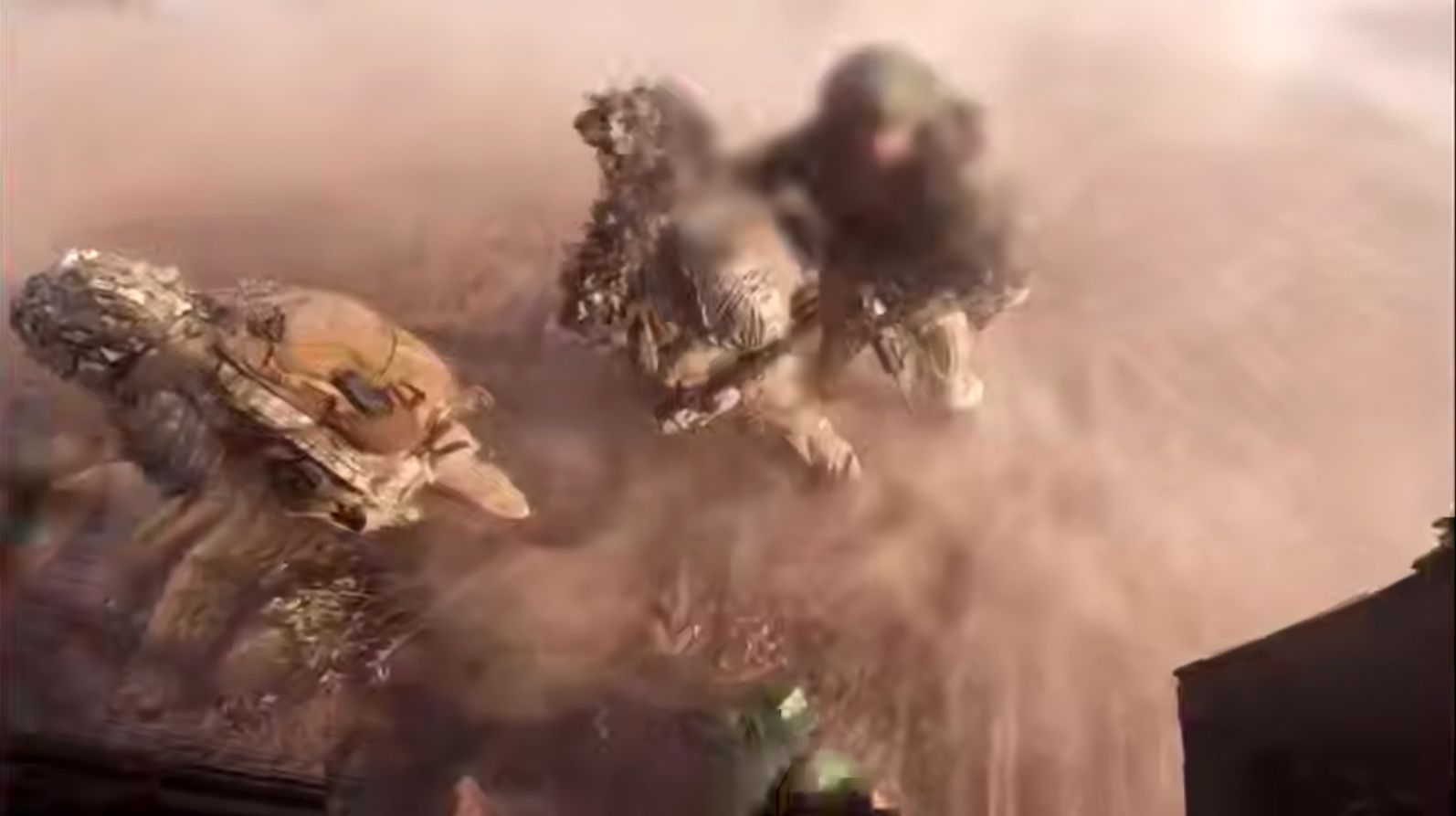 Скриншот з відео Операція в районі Липців та Глибокого у жовтні 2024 року: кадри з нашоломної камери геолокували на WarArchive на порталі Gromada Group