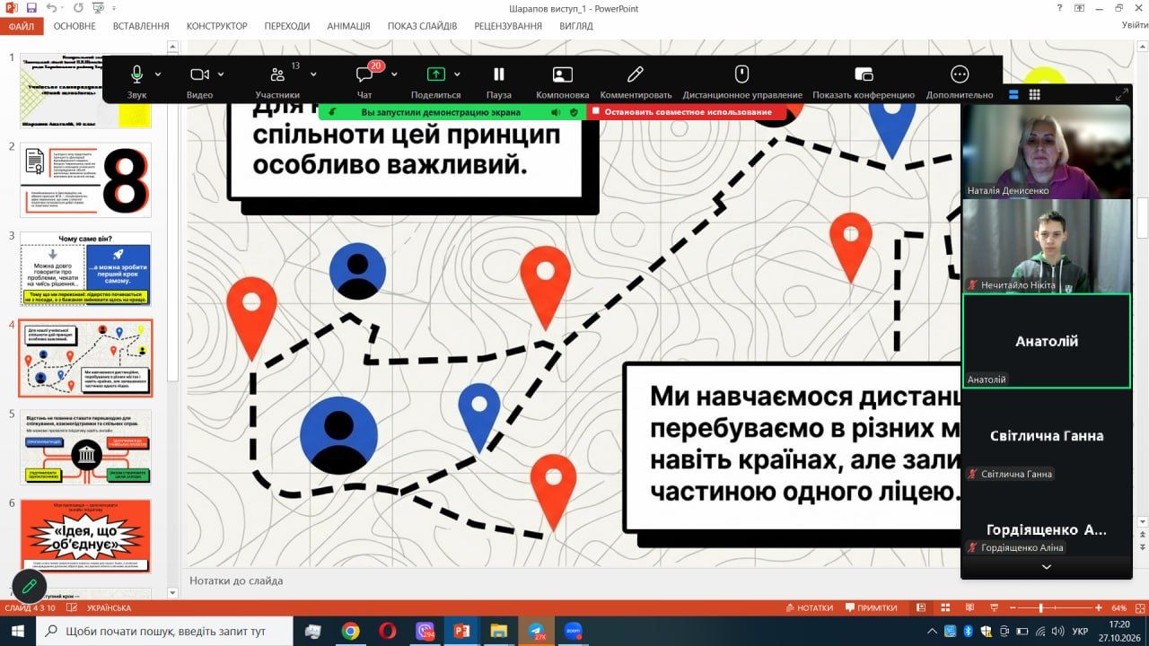 «Юний щепкінець»: у Липецькому ліцеї сформували команду учнівського самоврядування за результатами онлайн-опитування - фото 2