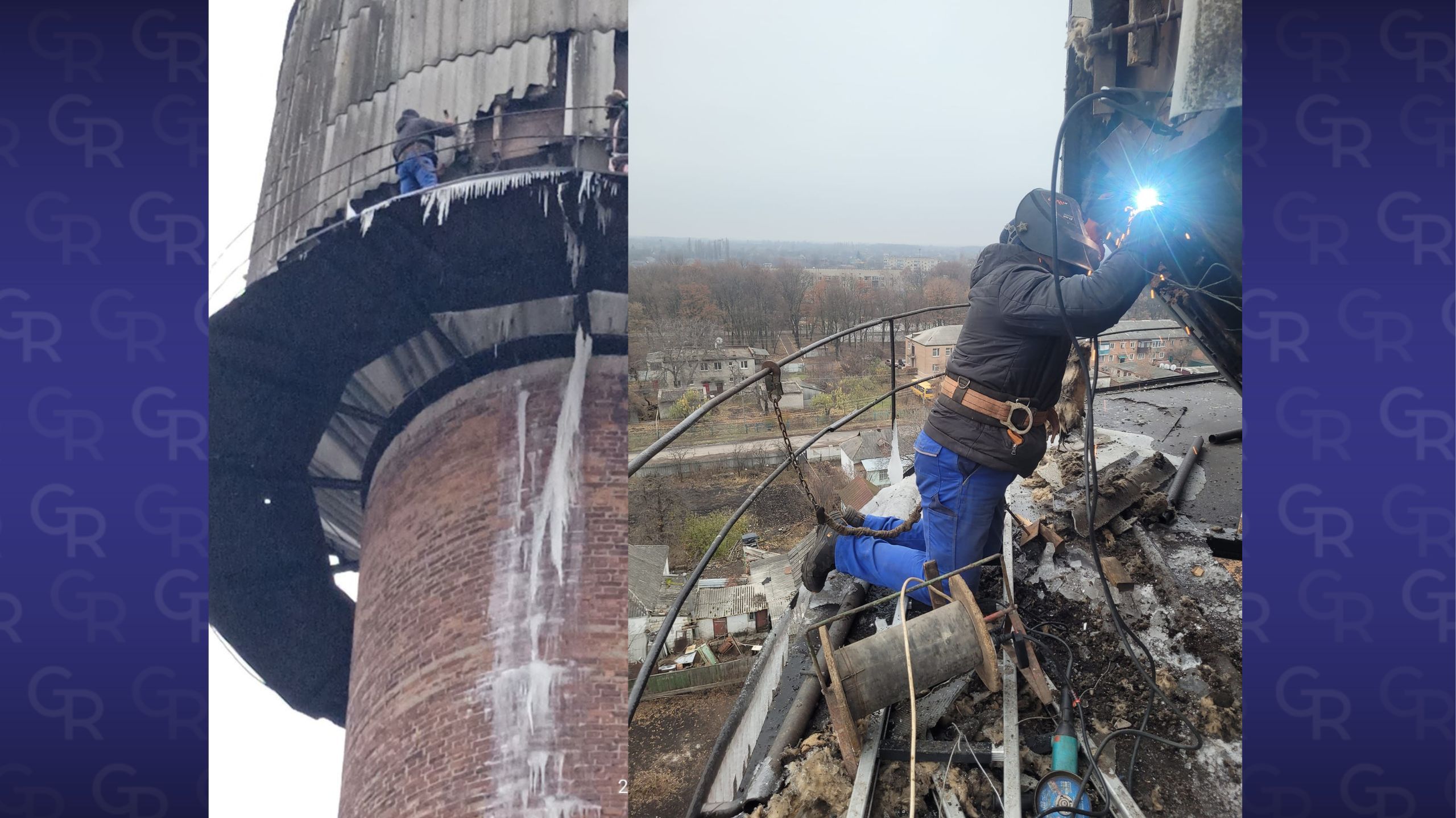 Фото: Сахновщинське КВКП, фейсбук У Сахновщині відновили роботу водонапірної башти на порталі Gromada Group