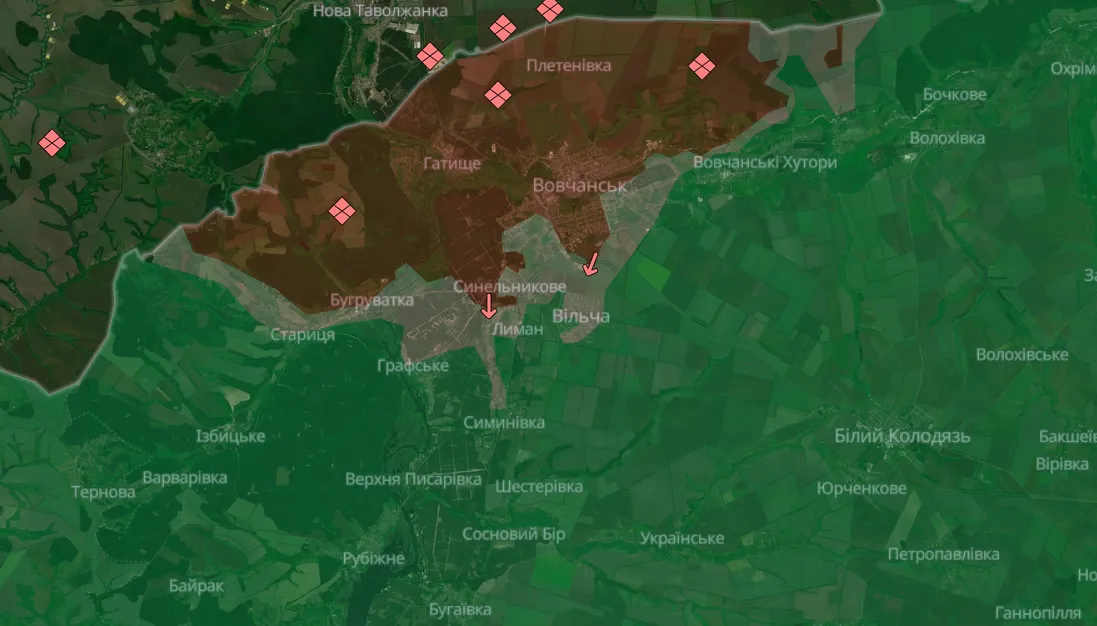 На Вовчанщині росіяни намагаються створити плацдарм — Сили оборони України активно протидіють на порталі Gromada Group
