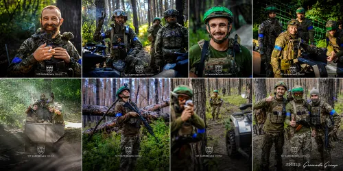 Посмішки наших Захисників: у 127-й Харківській бригаді поділились світлинами піхотинців, які боронять Харківщину на порталі Gromada Group