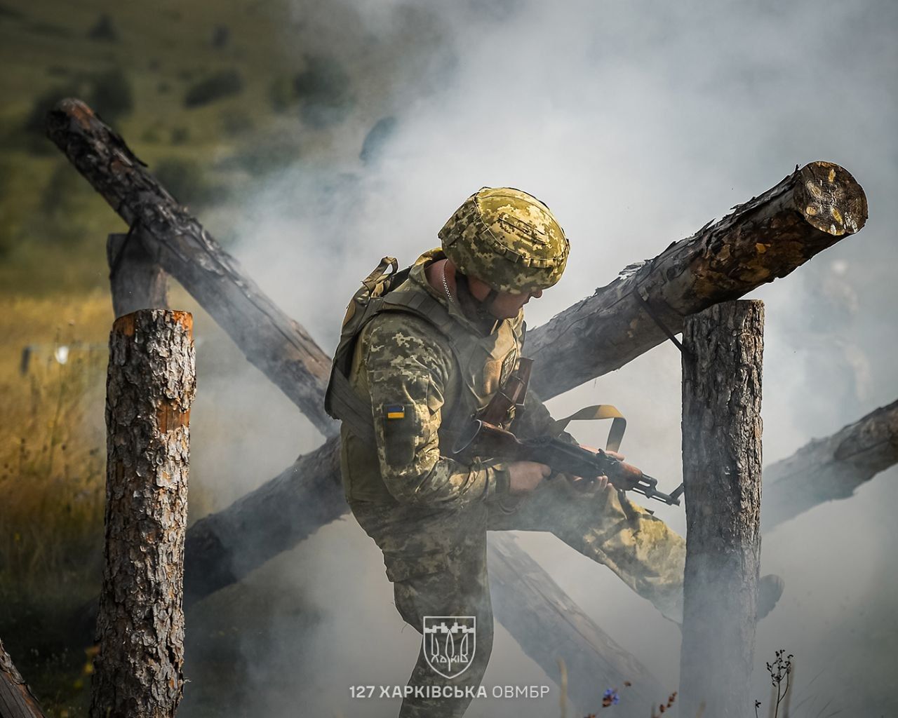 «Тренування рятують життя»: у 127-й Харківській бригаді показали підготовку бійців - фото 5