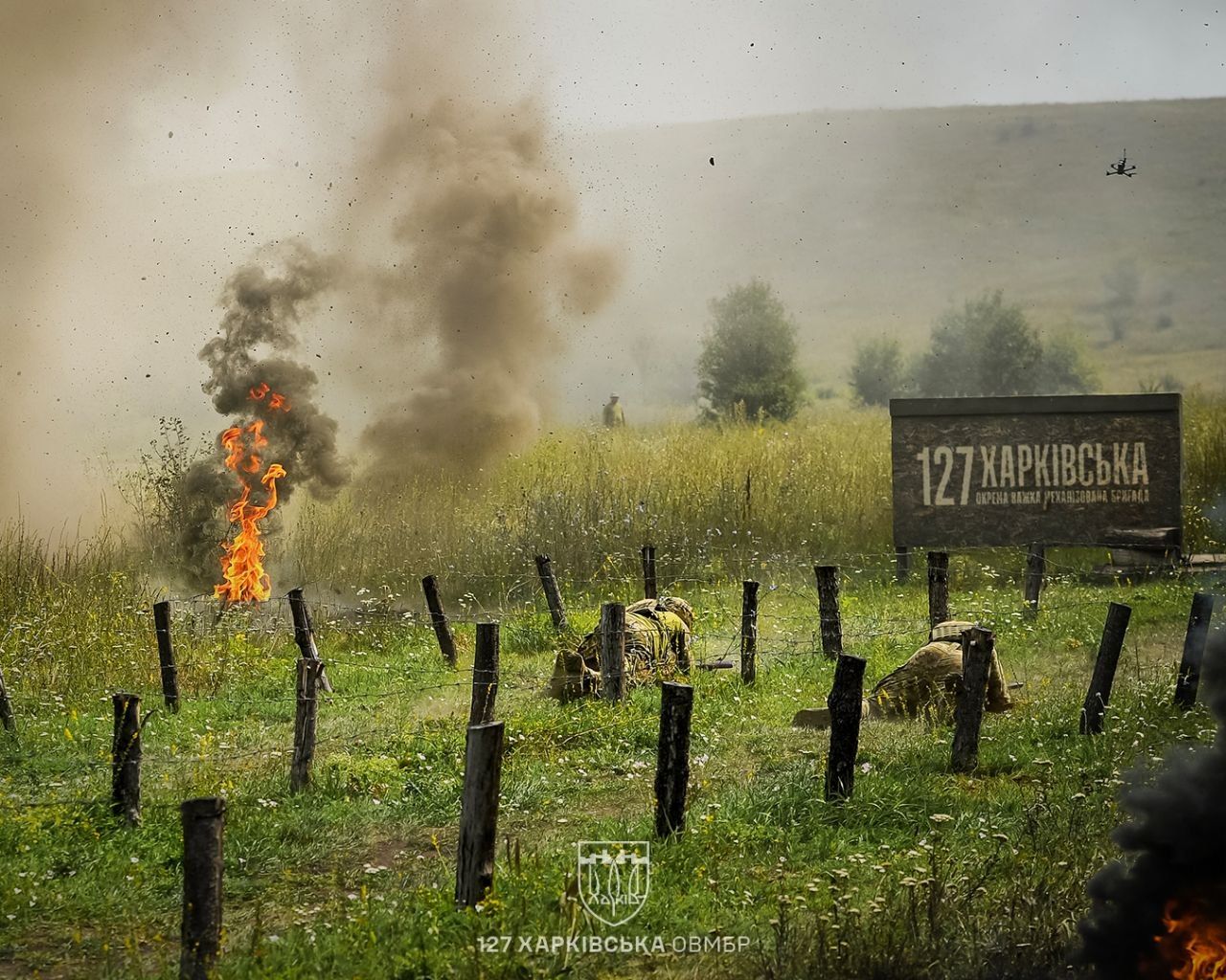 «Тренування рятують життя»: у 127-й Харківській бригаді показали підготовку бійців - фото 9