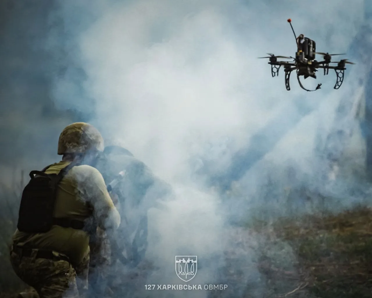 фото: 127-ма окрема важка механізована Харківська бригада Фронт поруч Липецької громади: загарбники намагалися просунутися у бік Вовчанських Хуторів на порталі Gromada Group