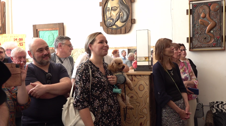 40-ва воєнна виставка: «Серпневі кавуни» Тарієла Чекурішвілі (ВІДЕО) - фото 5
